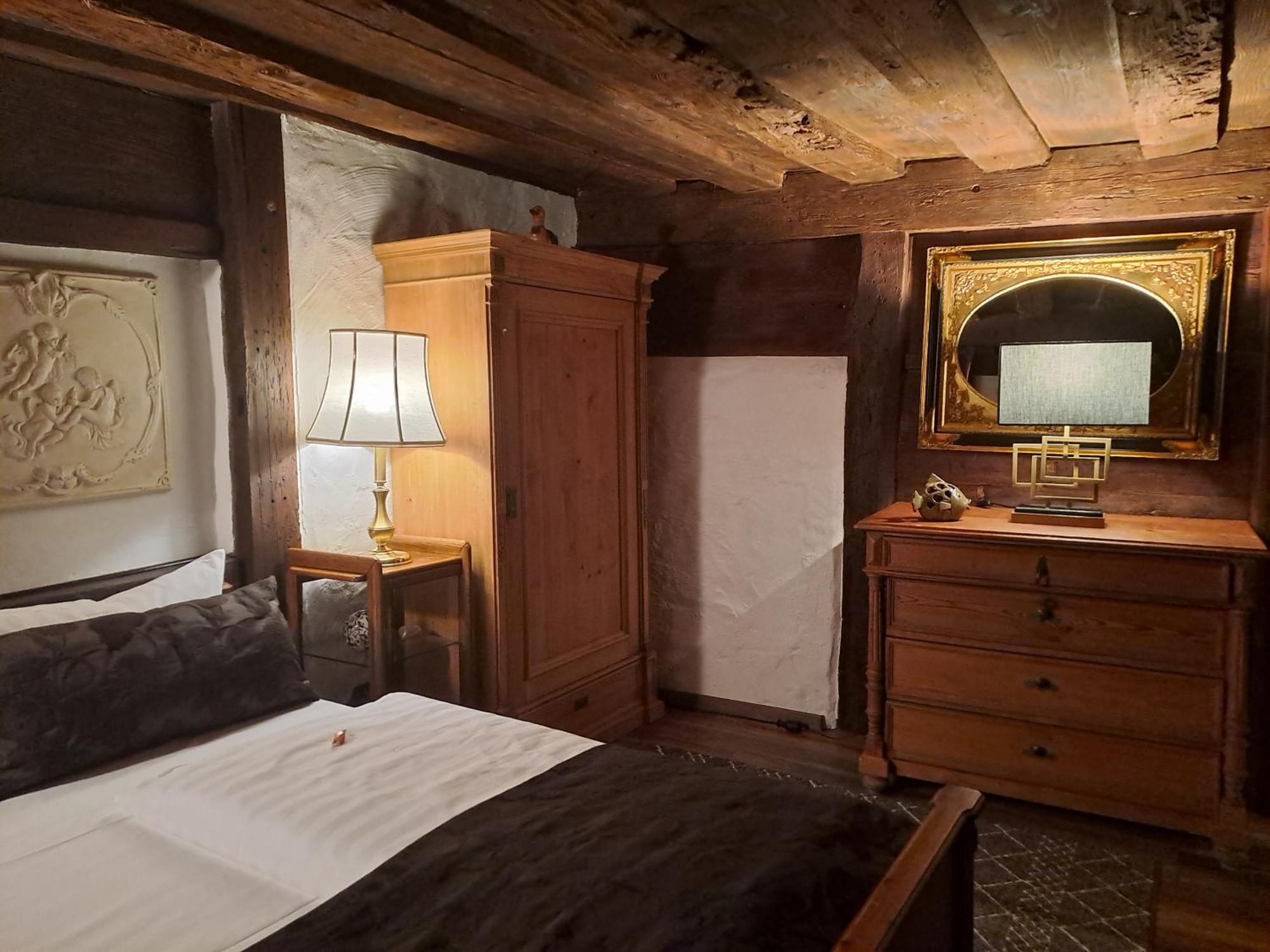 Altfraenkische Weinstube Otel Rothenburg ob der Tauber Dış mekan fotoğraf