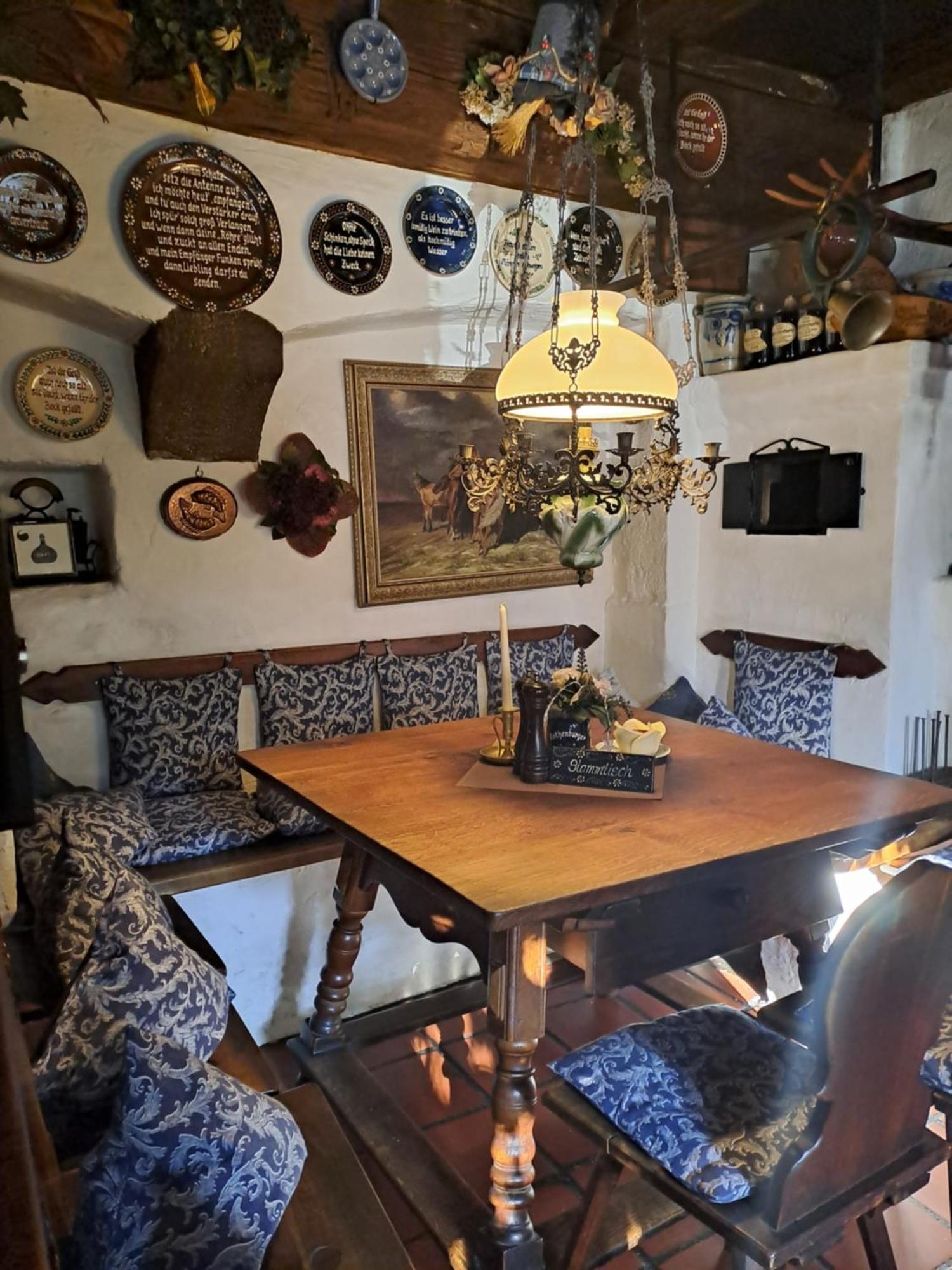 Altfraenkische Weinstube Otel Rothenburg ob der Tauber Dış mekan fotoğraf