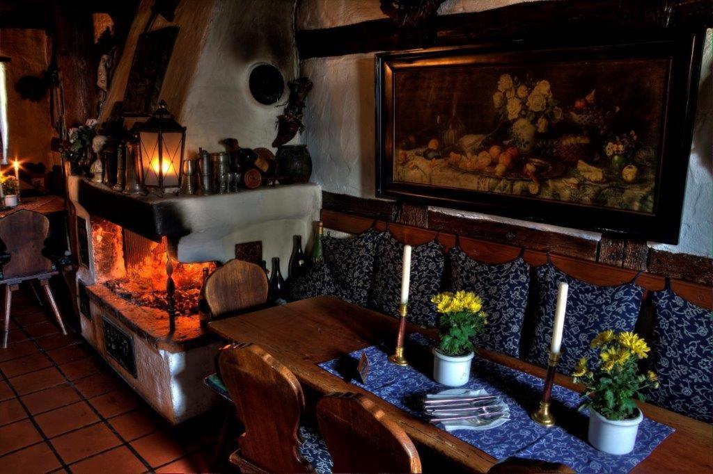 Altfraenkische Weinstube Otel Rothenburg ob der Tauber Dış mekan fotoğraf